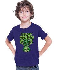 Детска Тениска Super Mario Nintendo Luigi Mansion