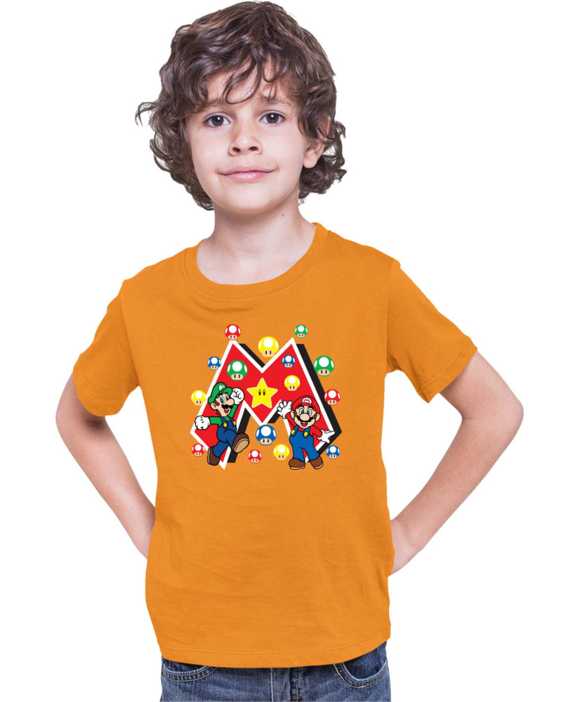 Детска Тениска Super Mario Nintendo Mario & Luigi 2