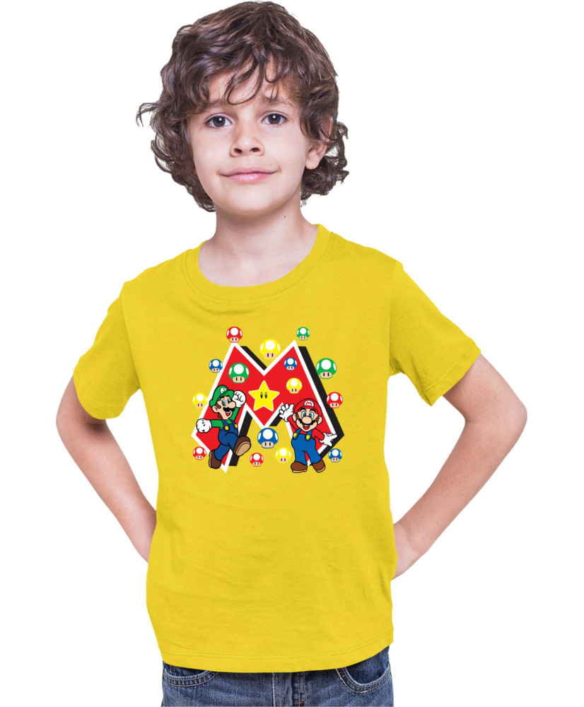Детска Тениска Super Mario Nintendo Mario & Luigi 2