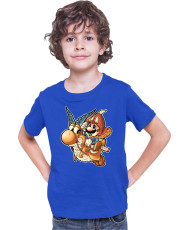 Детска Тениска Super Mario Nintendo Mario & Yoshi 02