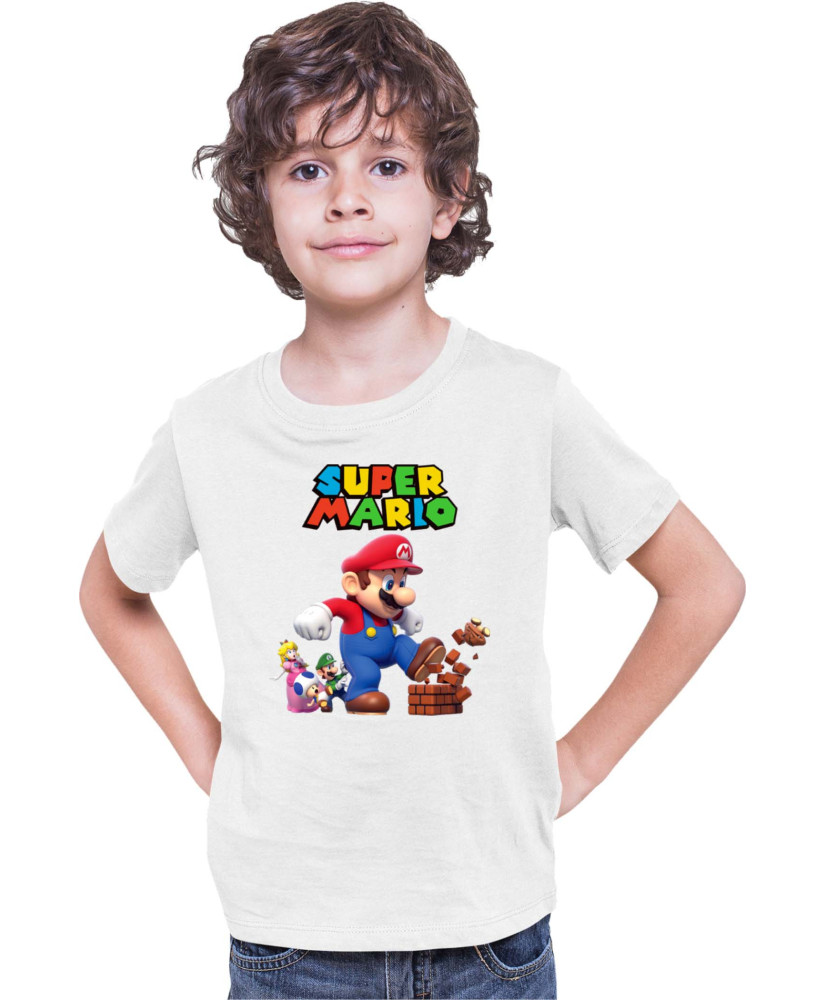 Детска Тениска Super Mario Nintendo Mario 18