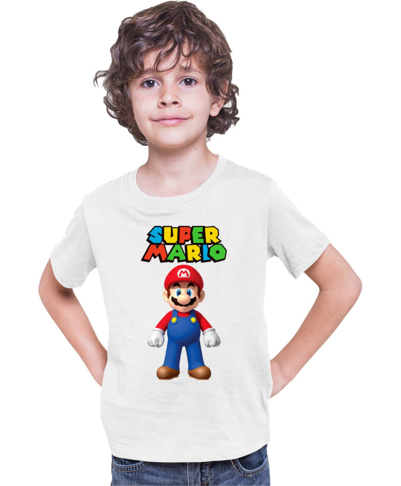 Детска Тениска Super Mario Nintendo Mario 19