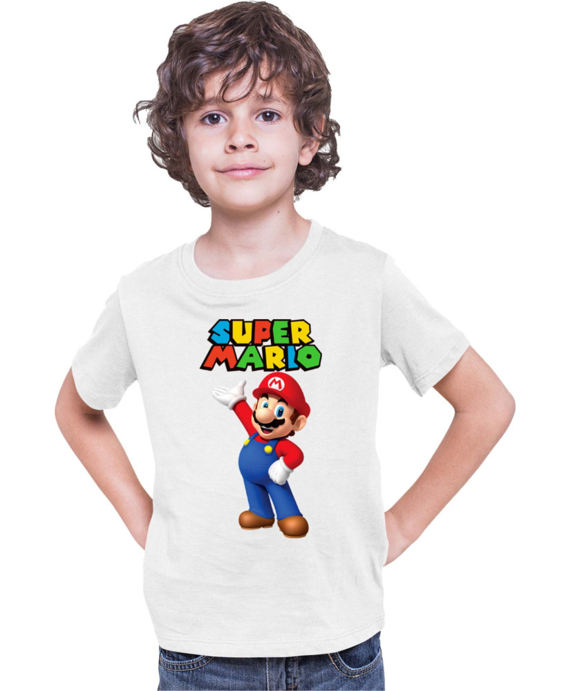 Детска Тениска Super Mario Nintendo Mario 21