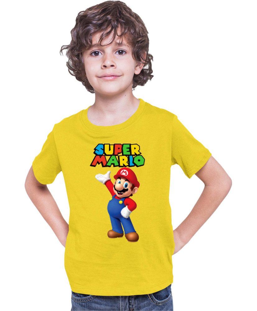Детска Тениска Super Mario Nintendo Mario 21