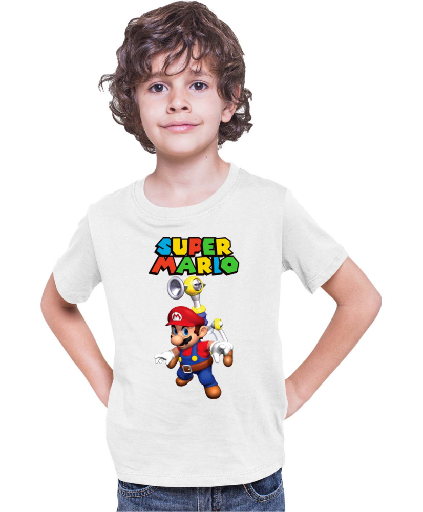 Детска Тениска Super Mario Nintendo Mario 22