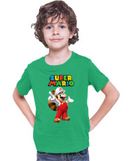 Детска Тениска Super Mario Nintendo Mario 27