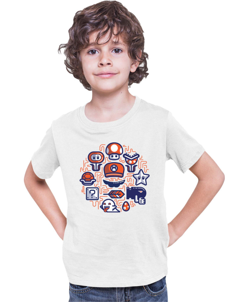 Детска Тениска Super Mario Nintendo Mario 35