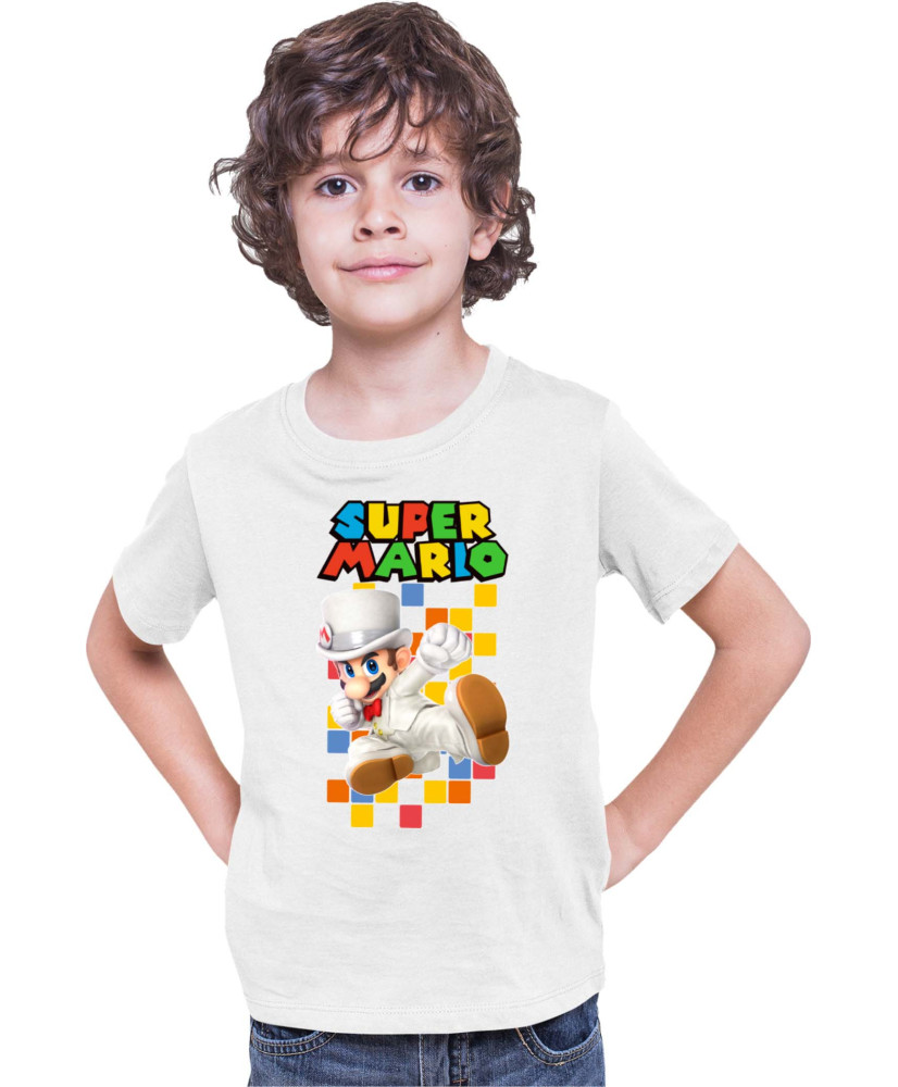 Детска Тениска Super Mario Nintendo Mario 37