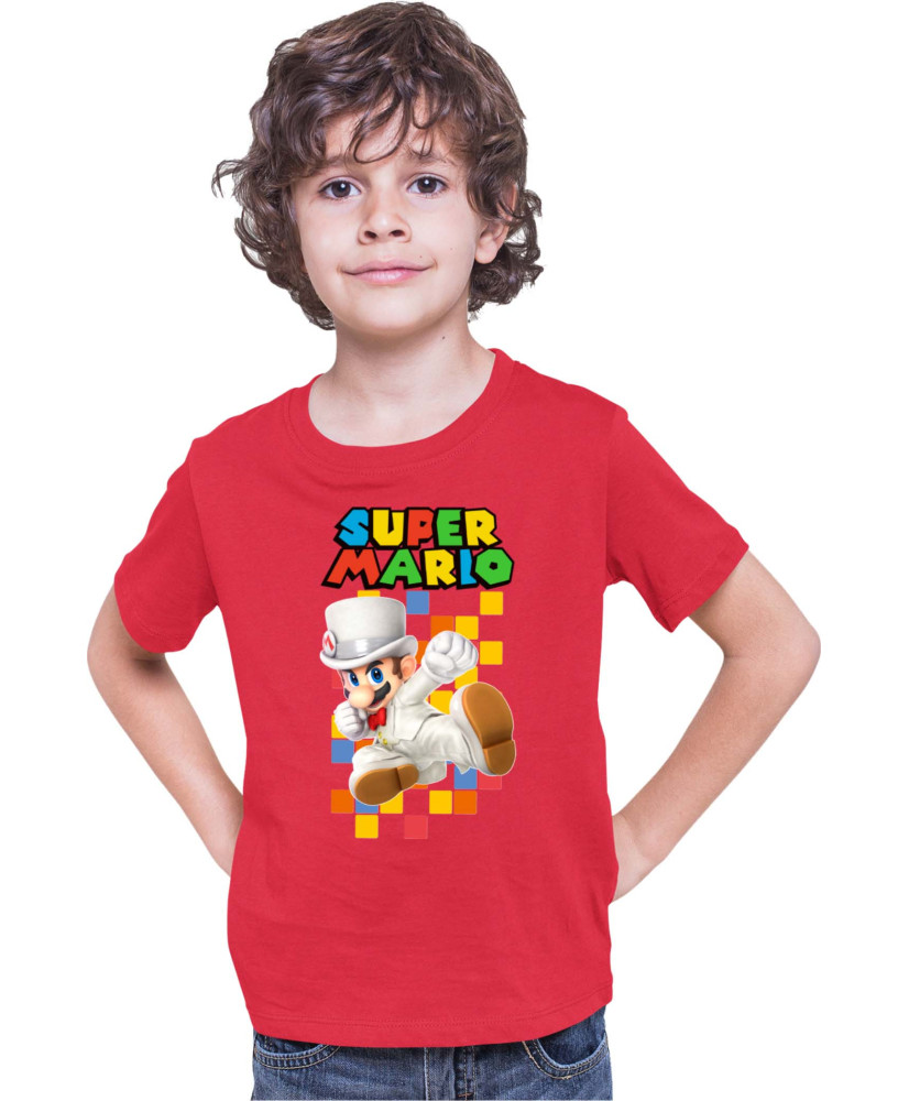 Детска Тениска Super Mario Nintendo Mario 37