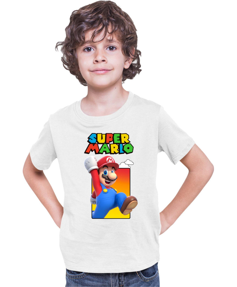 Детска Тениска Super Mario Nintendo Mario 38