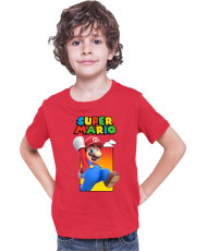 Детска Тениска Super Mario Nintendo Mario 38