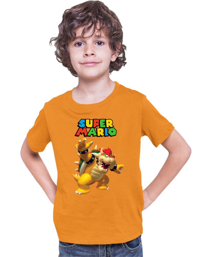 Детска Тениска Super Mario Nintendo Mario Bowser 3
