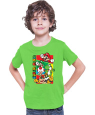 Детска Тениска Super Mario Nintendo Mario Bros 3