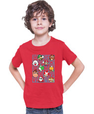 Детска Тениска Super Mario Nintendo Mario Bros Friends