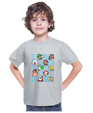 Детска Тениска Super Mario Nintendo Mario Bros Friends