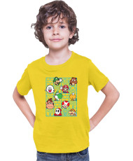 Детска Тениска Super Mario Nintendo Mario Bros Friends