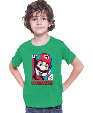 Детска Тениска Super Mario Nintendo Mario Bros Retro