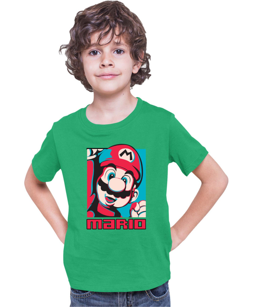 Детска Тениска Super Mario Nintendo Mario Bros Retro