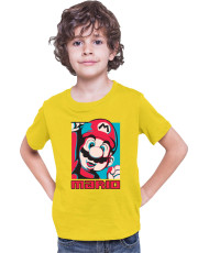 Детска Тениска Super Mario Nintendo Mario Bros Retro