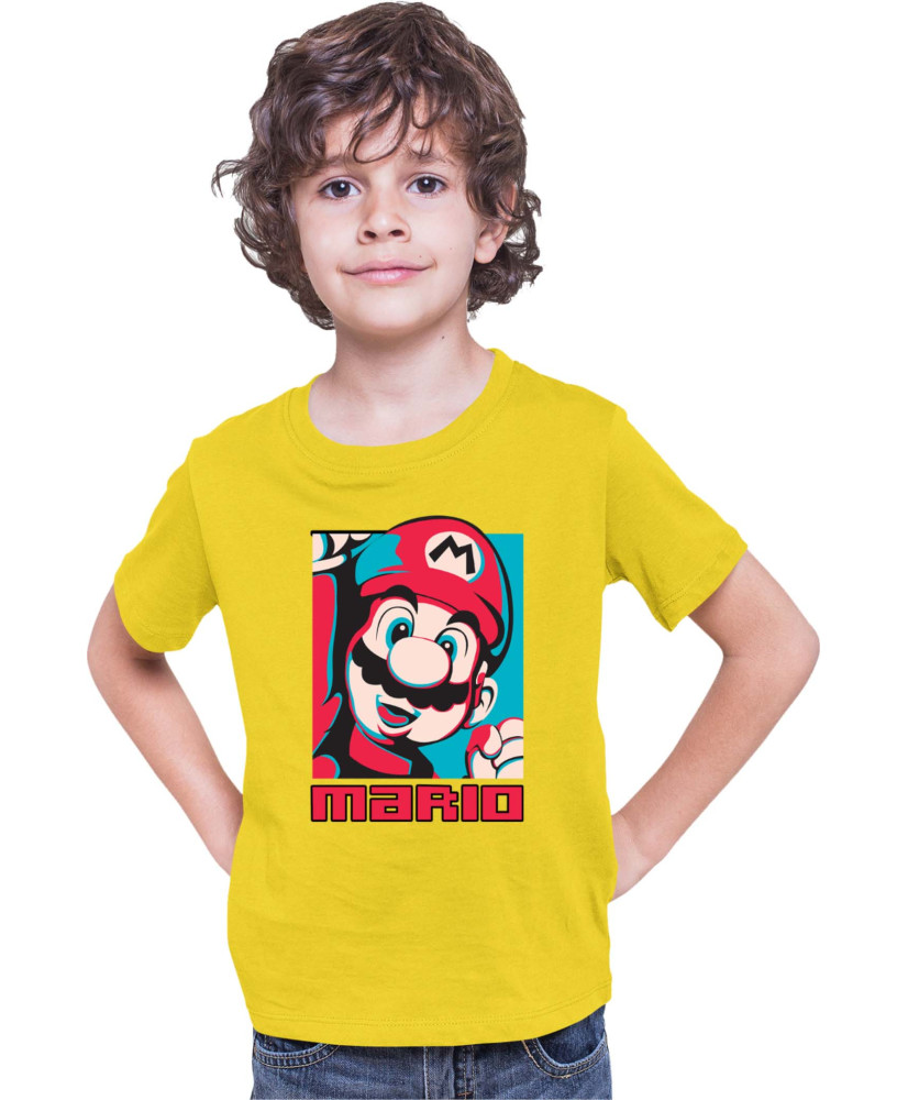 Детска Тениска Super Mario Nintendo Mario Bros Retro