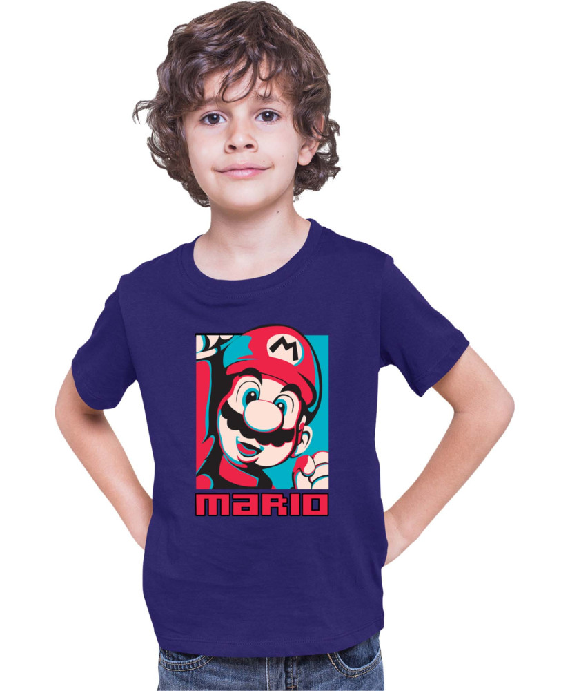 Детска Тениска Super Mario Nintendo Mario Bros Retro