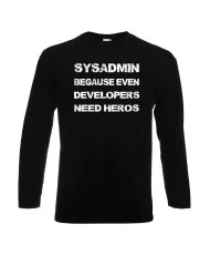 Мъжка тениска Sysadmin