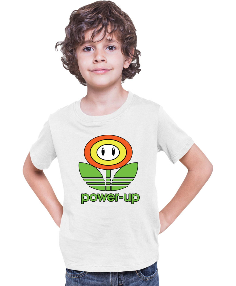 Детска Тениска Super Mario Nintendo Mario Flower Power Up