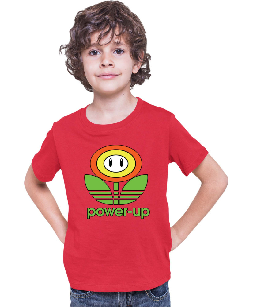 Детска Тениска Super Mario Nintendo Mario Flower Power Up