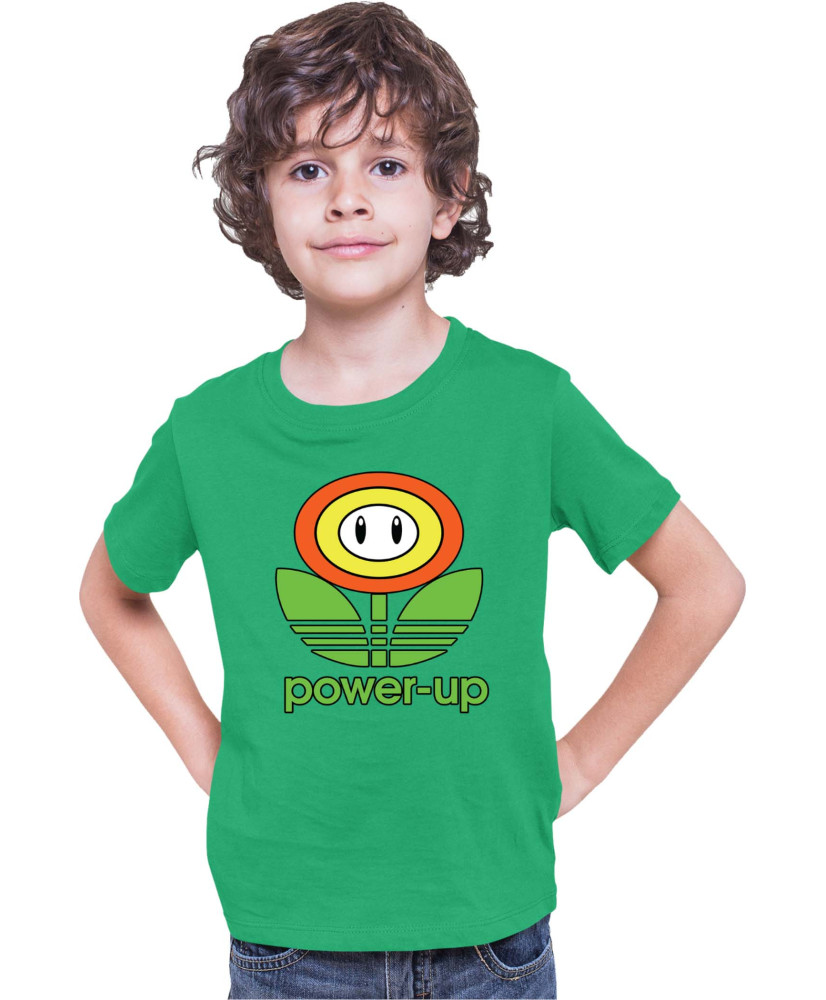 Детска Тениска Super Mario Nintendo Mario Flower Power Up