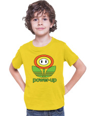 Детска Тениска Super Mario Nintendo Mario Flower Power Up