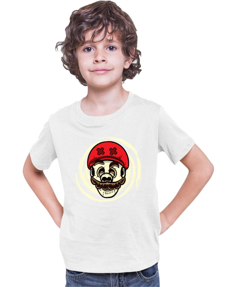 Детска Тениска Super Mario Nintendo Mario Game Over