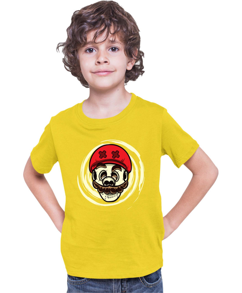 Детска Тениска Super Mario Nintendo Mario Game Over