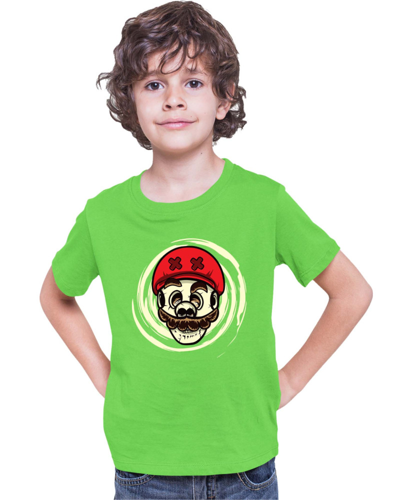 Детска Тениска Super Mario Nintendo Mario Game Over