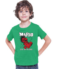 Детска Тениска Super Mario Nintendo Mario Give Them The Shoe