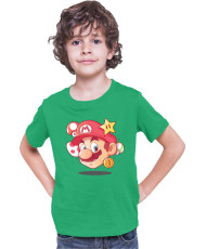 Детска Тениска Super Mario Nintendo Mario Head