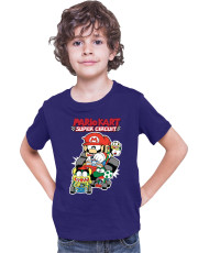 Детска Тениска Super Mario Nintendo Mario Kart Super Circuit