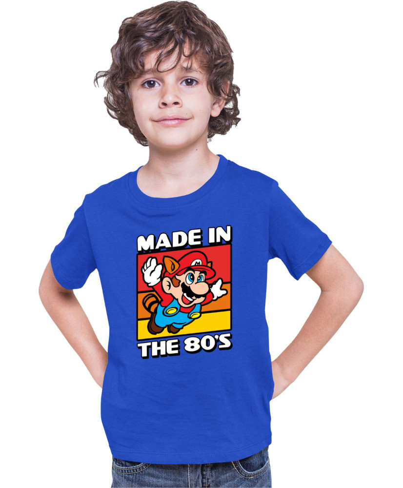 Детска Тениска Super Mario Nintendo Mario Made In The 80S