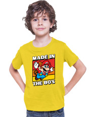 Детска Тениска Super Mario Nintendo Mario Made In The 80S