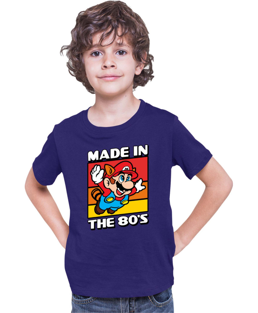 Детска Тениска Super Mario Nintendo Mario Made In The 80S