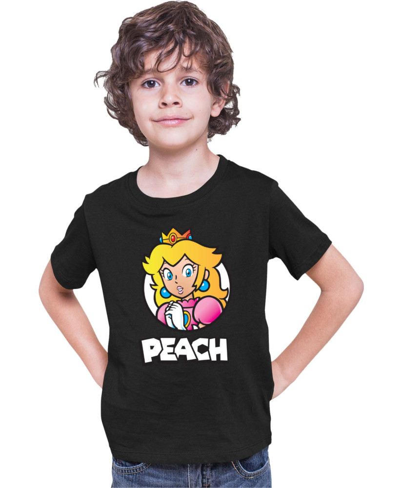 Детска Тениска Super Mario Nintendo Mario Peach 3