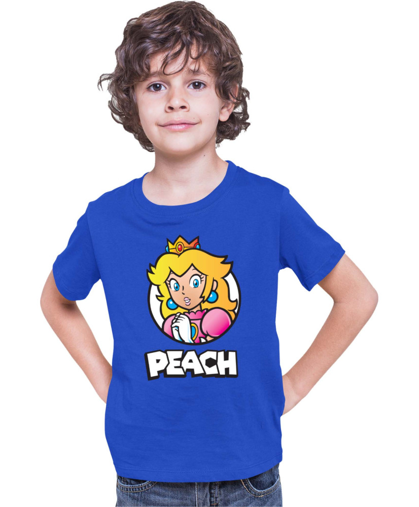 Детска Тениска Super Mario Nintendo Mario Peach 3
