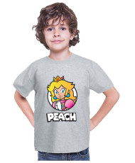 Детска Тениска Super Mario Nintendo Mario Peach 3