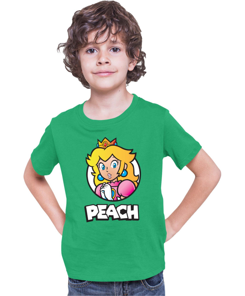 Детска Тениска Super Mario Nintendo Mario Peach 3