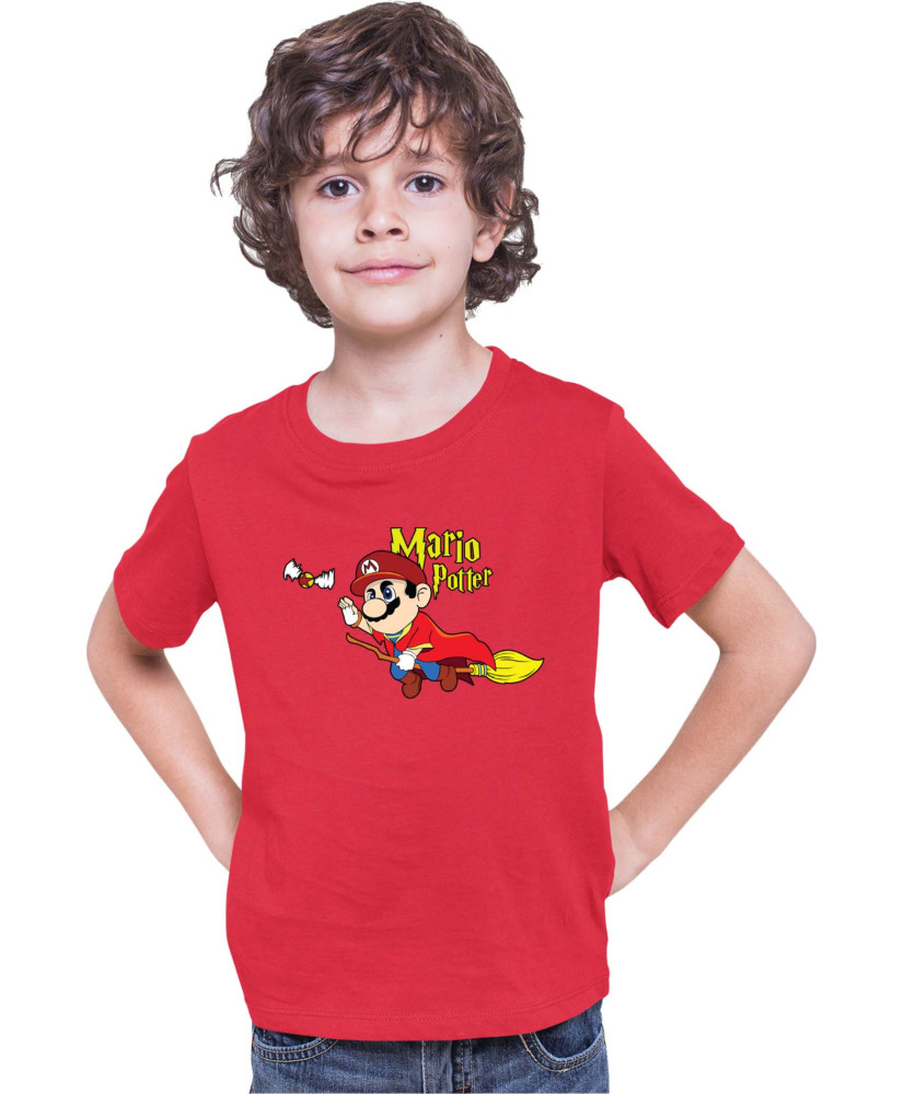 Детска Тениска Super Mario Nintendo Mario Potter Детска Тениска Super Mario Nintendo Mario Potter