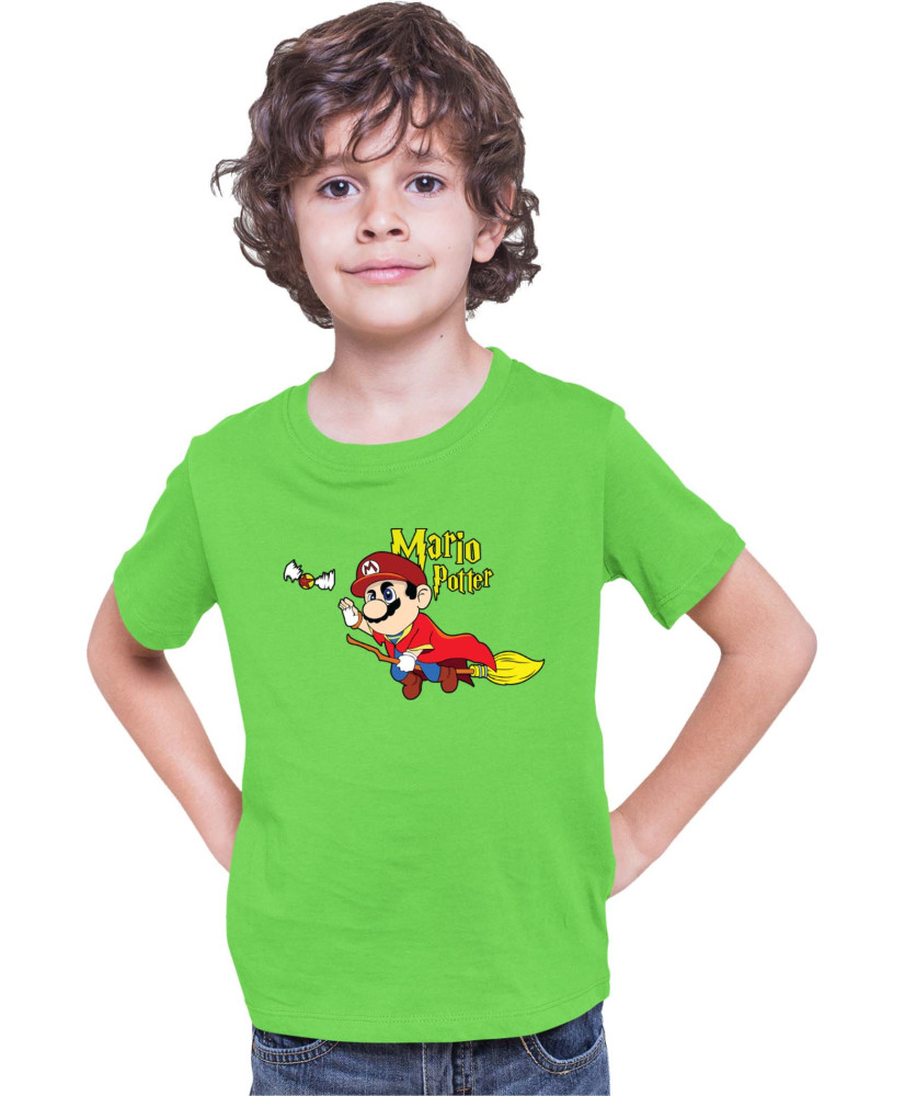 Детска Тениска Super Mario Nintendo Mario Potter Детска Тениска Super Mario Nintendo Mario Potter