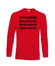 Мъжка тениска Sysadmin