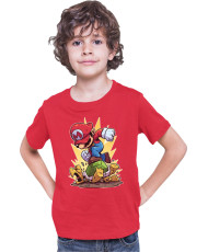 Детска Тениска Super Mario Nintendo Mario Smash Koopa