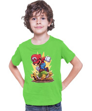 Детска Тениска Super Mario Nintendo Mario Smash Koopa