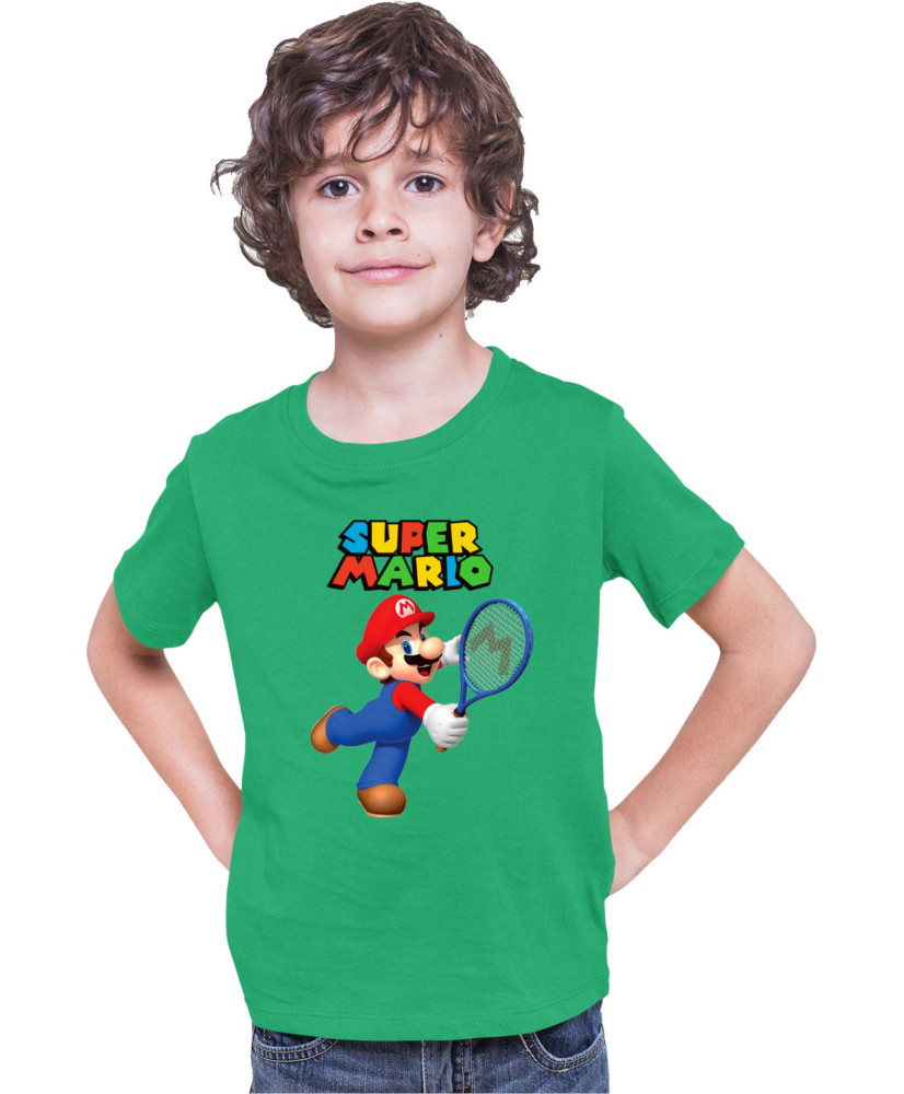 Детска Тениска Super Mario Nintendo Mario Tenis Детска Тениска Super Mario Nintendo Mario Tenis