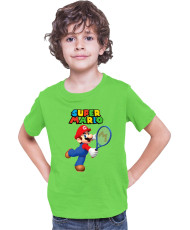 Детска Тениска Super Mario Nintendo Mario Tenis